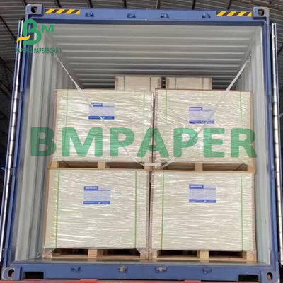 325g 37 × 25 '' Dondurucu Kağıt Rulo, Ağartılmış Gıda Sınıfı Beyaz Kaplamalı Tahta Yağa Dayanıklı