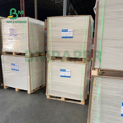 325gsm Üniforma Beyaz Kaplamalı Kraft Arka Kağıt Ekmek Ambalajı İçin 70 X 100cm