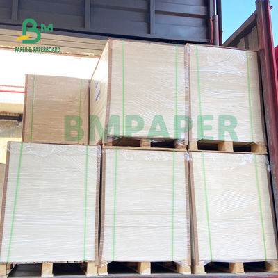 İki Taraflı Kaplanmamış Kağıt Karton 0.7mm Kahve Altlığı İçin Emici 460 X 610mm