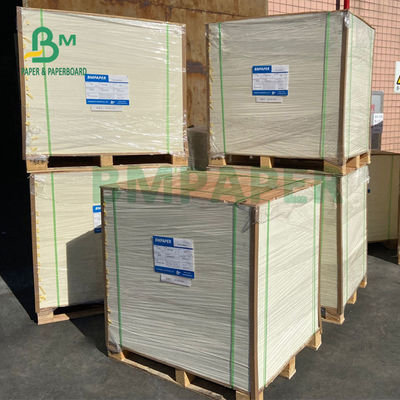 İki Taraflı Kaplanmamış Kağıt Karton 0.7mm Kahve Altlığı İçin Emici 460 X 610mm