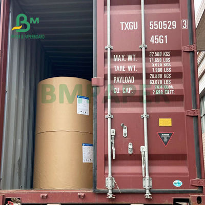 230gsm + 15 PE Mat Lamine Bardak Stok Kağıdı Sıcak İçecekler İçin 882mm