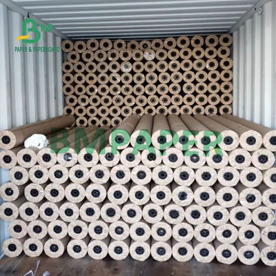 Konfeksiyon Fabrikası için OEM ODM Beyaz Plotter Kağıt Rulo Kaplamasız 60gram 80gram 100gram