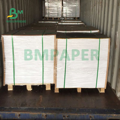 Belge Kağıdı 615mm X 860mm için 250gsm Beyaz Bond Kaplanmamış Kağıt Karton