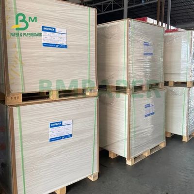 250gsm 300gsm C1S Kraft Geri Kaplamalı Dubleks Pano Salata Kutusu İçin Gıda Güvenli