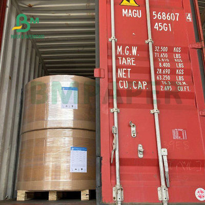 250gsm 300gsm C1S Kraft Geri Kaplamalı Dubleks Pano Salata Kutusu İçin Gıda Güvenli