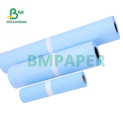 Grafik Çizim için 80gsm Skyblue Çift Taraflı Plotter Kağıdı 20 '' x 50yards
