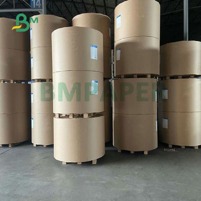 Bakire Beyaz Kraft Kağıt Rulo 24 X 35 İnç 150gsm 170gsm 190gsm Kağıt Torbalar İçin