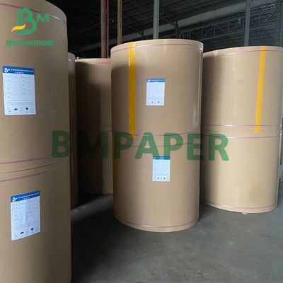 Jumbo Rulo Kaplamasız Beyaz Ağartılmış Kağıt 160gsm 180gsm 200gsm Ofet Baskı Papel