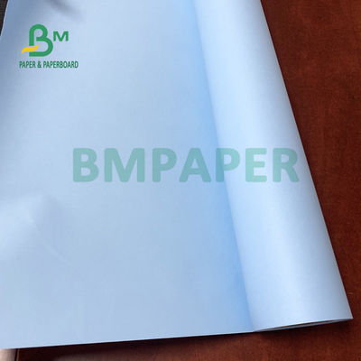 80gsm Çift Taraflı Mavi Plotter Baskı Kağıdı İyi Mürekkep Emme