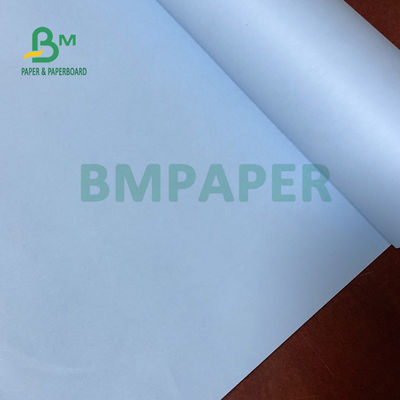 80gsm Çift Taraflı Mavi Plotter Baskı Kağıdı İyi Mürekkep Emme