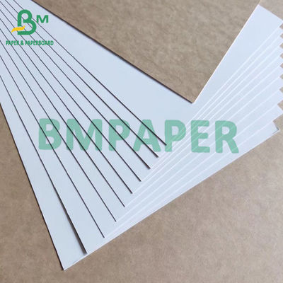 Gıda Beyaz Kaplamalı Katlanır Karton Karton Kraft Arka Kağıt 325gsm