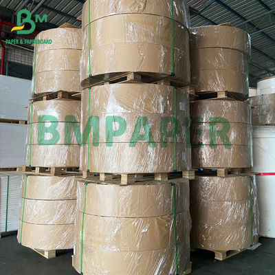 Gıda Beyaz Kaplamalı Katlanır Karton Karton Kraft Arka Kağıt 325gsm