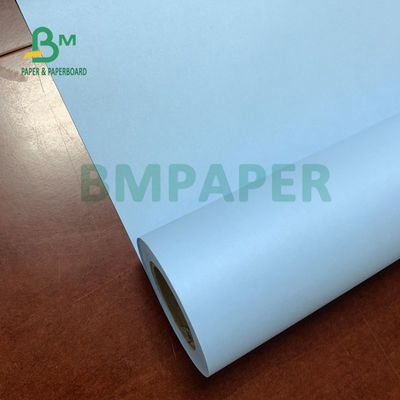 Makine 80gsm için 310mm X 100m Blueprint CAD Enjeksiyon Bond Kağıdı