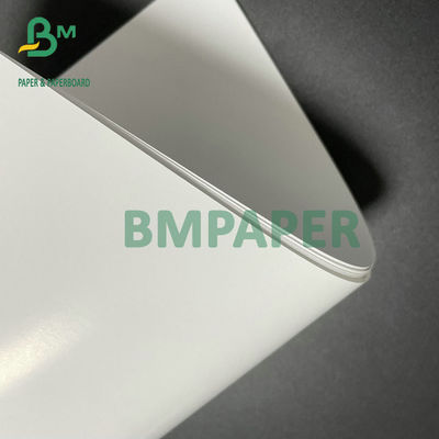 Yüksek Parlaklıkta Metin İpek Parlak Kağıt Süper Beyaz 80lb 100lb 24'' X 36''