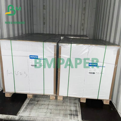 Yüksek Parlaklıkta Metin İpek Parlak Kağıt Süper Beyaz 80lb 100lb 24'' X 36''