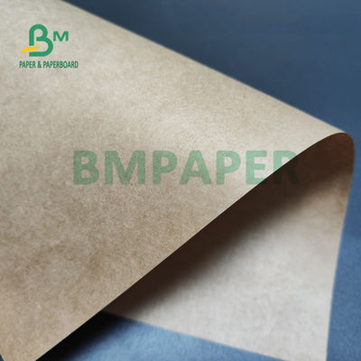 Bakire Hamuru Kahverengi Çuval Kraft Kağıt 90gsm Tote Çanta Yırtılmaya Dayanıklı 70 X 100cm