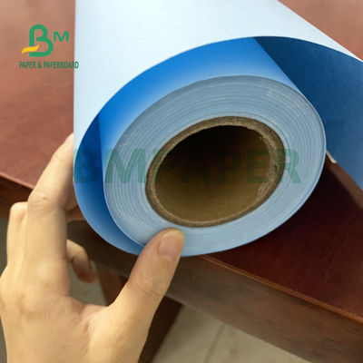 CAD Baskısı için 24 '' X 500 Ft Blueprint Plotter Kağıt Rulosu 80gsm