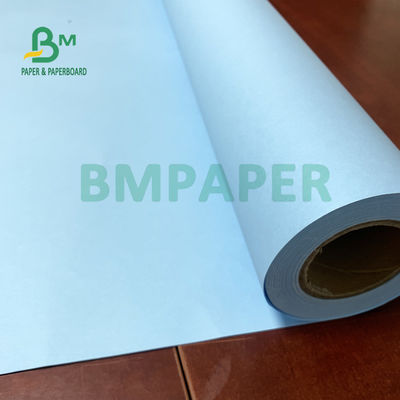 CAD Baskısı için 24 '' X 500 Ft Blueprint Plotter Kağıt Rulosu 80gsm
