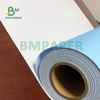 30'' X 150ft 2'' Çekirdek Tek Taraflı Mavi CAD Yazı Kağıdı 20lb Pürüzsüzlük