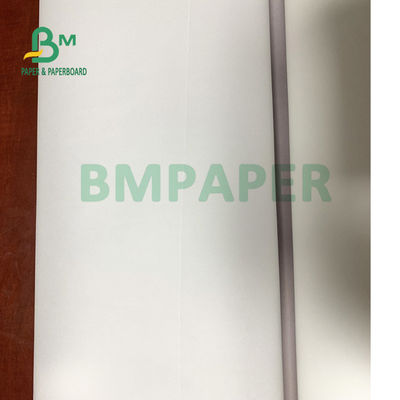 Sanayi Düz ve Pürüzsüz için 48gsm 36 '' X 100m CAD Plotter Marker Kağıdı