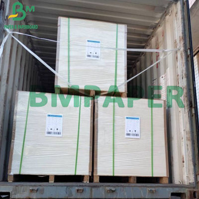 Ambalaj için 700 × 1000mm Mükemmel Sertlik Katlanır Kutu Panosu Beyaz Karton
