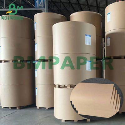 Endüstri için 70g 80g Genişletilebilir Çuval Kraft Kağıt Ağartılmamış Kahverengi Renk