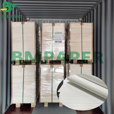 C2S Kapak İpek Parlak Kağıt, 120g 24 × 36 '' Beyaz Metin Parlak Sanat Kağıdı Çift Taraflı Kaplamalı