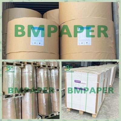 Kırtasiye için Geri Dönüşümlü Woodfree Beyaz Bond Kağıt Rulo Büyük Beyaz 20LB 11 X 17 İnç