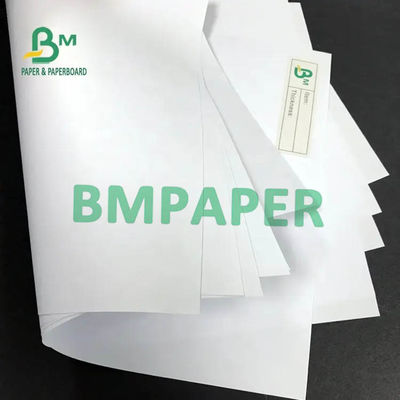 Jumbo Geri Dönüştürülebilir Kağıt Hamuru Beyaz Bond Kağıt Rulo 50gsm 53gsm 60gsm 65cm 100cm