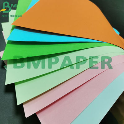 Premium Neon Renklere Sahip 80g Pürüzsüz Yüzeyli Renkli Kart Kağıdı