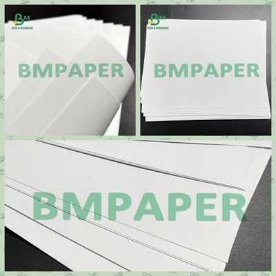 Endüstriyel Baskı için 70 GSM Yüksek Parlak Beyaz Woodfree Kağıt Levha