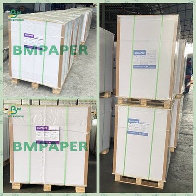 Endüstriyel Baskı için 70 GSM Yüksek Parlak Beyaz Woodfree Kağıt Levha