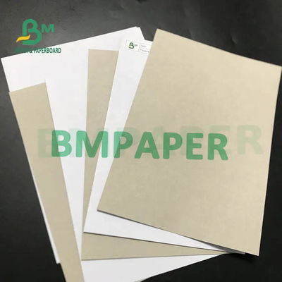 Yüksek Parlaklık Beyazlık Gri Sırtlı 230gsm 250gsm 300gsm CCNB Kağıt Karton