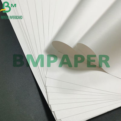 100g 120g Ağartılmış Beyaz Kraft Kağıt 31 '' × 43'' Bakire El İşi Kağıdı Yapraklarda