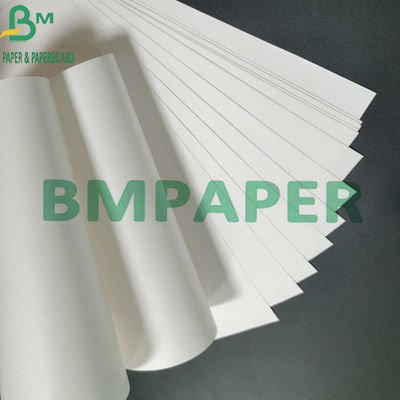 100g 120g Ağartılmış Beyaz Kraft Kağıt 31 '' × 43'' Bakire El İşi Kağıdı Yapraklarda