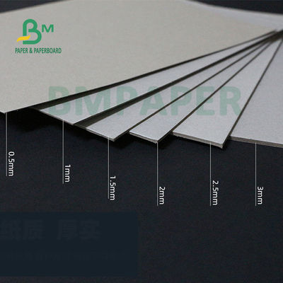 Kemer Dosyaları İçin 2.5mm 3mm Karton Gri Kağıt Kartı Sert Sertlik 89 X 119cm