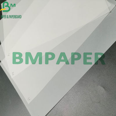 CAD Plotter Çizimi için 50g - 130g Yarı Saydam Aydınger Kağıdı Jumbo Rulo
