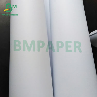 70gsm Çizim Desenleri Kaplanmamış Beyaz Plotter Kağıdı 60&quot; Rulolar