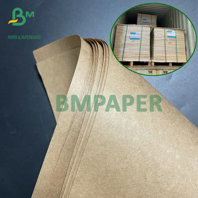 BM Tedarik 70gsm 75gsm Yarı Genişletilebilir Kraft Kağıt Kahverengi Çimento Ambalajı İçin