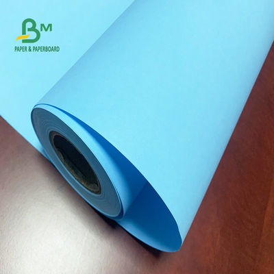 24'' 36'' Genişlik 20 lb CAD Mavi Baskı Plotter Kağıdı Kaplanmamış Bond Rulosu