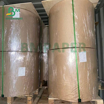 Çantalar İçin 225gsm Nem Direnci Unbleach Kraft Kağıt Ruloları