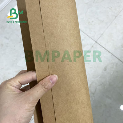 Çantalar İçin 225gsm Nem Direnci Unbleach Kraft Kağıt Ruloları