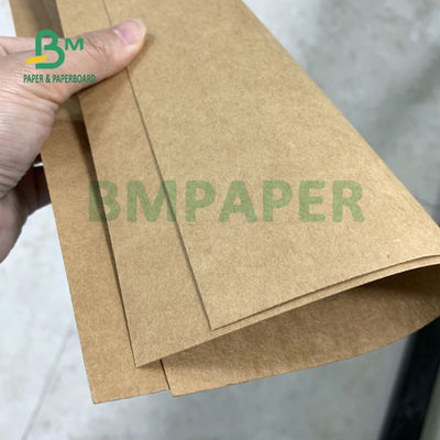 Çantalar İçin 225gsm Nem Direnci Unbleach Kraft Kağıt Ruloları