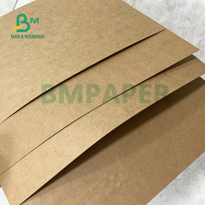 300gsm Koyu Kahverengi Kraft Kağıt Ruloları Yırtılmaz Bakire Odun Hamuru
