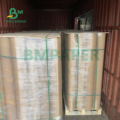 Et Ambalajı İçin 135gsm Kahverengi Çuval Kraft Kağıt Gıda Sınıfı 43 &quot;X 500ft