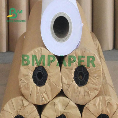 Cad Mühendislik Çizim Kağıdı 80gr 20lb kalın Virgin Pulp Beyaz Rulo