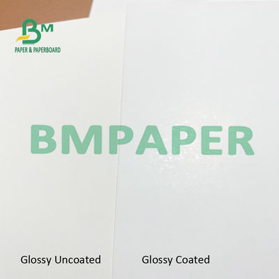 110lb 23x36&quot; 25x37&quot; C1S İndeks Kapak Fildişi Bordo Broşürler için