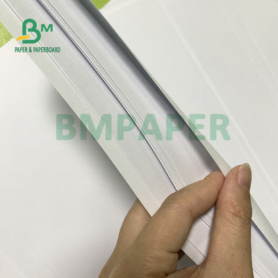 Belge 615mm X 860mm için 58gsm 60gsm Kaplanmamış Beyaz Kağıt Sayfaları