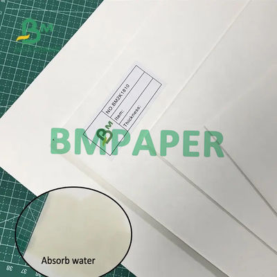 Emici Kağıt Doğal Beyaz Kaplanmamış Karton 700mm X 1000mm 0.7mm Kalınlık
