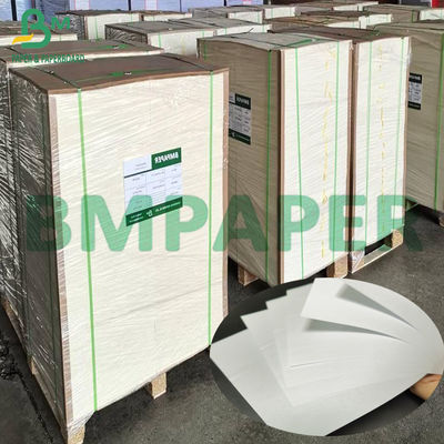 60g 70g 80g Ofset Kar Beyaz Kağıt 100x70cm Kaplamasız Jumbo Rulo Woodfree Kağıt